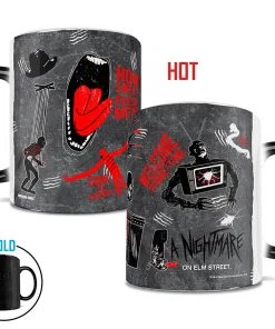 Horror Morphing Mugs Nightmare On Elm Street (How Sweet Fresh Meat) Heat-Sensitive Mug