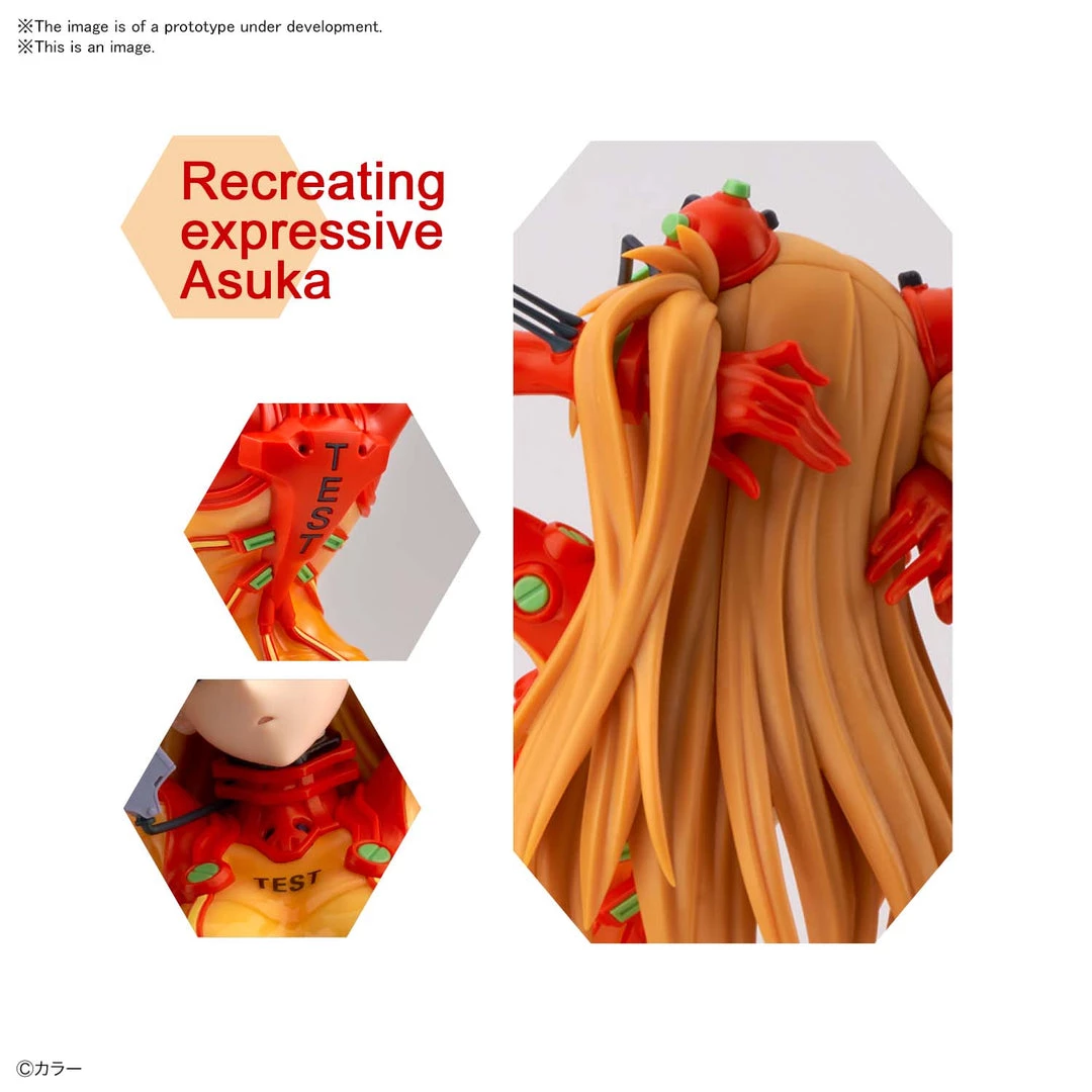 Bandai Japan Gundam Bandai Spirits Evangelion - Shikinami Asuka Langley Figure-Rise Labo Model Kit 6 Bandai Japan Gundam Bandai Spirits Evangelion - Shikinami Asuka Langley Figure-Rise Labo Model Kit