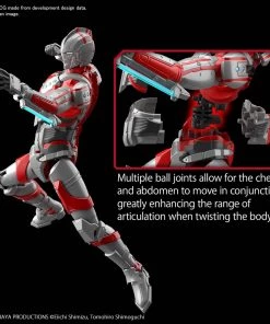 Bandai Japan Gundam Bandai Spirits Ultraman - Ultraman Zoffy (Action Ver.) Figure-Rise Standard Model Kit