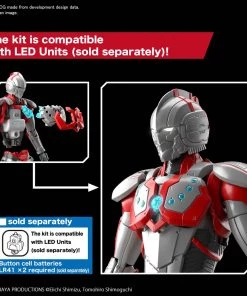 Bandai Japan Gundam Bandai Spirits Ultraman - Ultraman Zoffy (Action Ver.) Figure-Rise Standard Model Kit