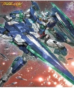 Bandai Japan Bandai Hobby Gundam 00 - GNT-0000/FS 00 Qan(t) Full Saber 1/100 MG Model Kit