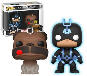 Funko Pop! Marvel: Inhumans - Teleporting Lockjaw & Black Bolt 2-Pack (SDCC Exclusive) 2 Funko Pop! Marvel: Inhumans - Teleporting Lockjaw & Black Bolt 2-Pack (SDCC Exclusive)