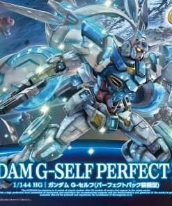 Bandai Japan Bandai Hobby G-Reco Gundam #17 G-Self With Perfect Pack 1/144 HG Model Kit