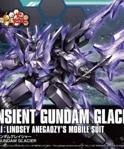 Bandai Japan Bandai Hobby Gundam Build Fighters - #50 Transient Gundam Glacier HG Model Kit