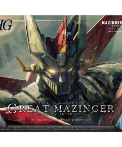 Bandai Japan Bandai Hobby Mazinger Z - Great Mazinger (Mazinger Z Infinity Ver.) 1/144 HG Model Kit Gundam