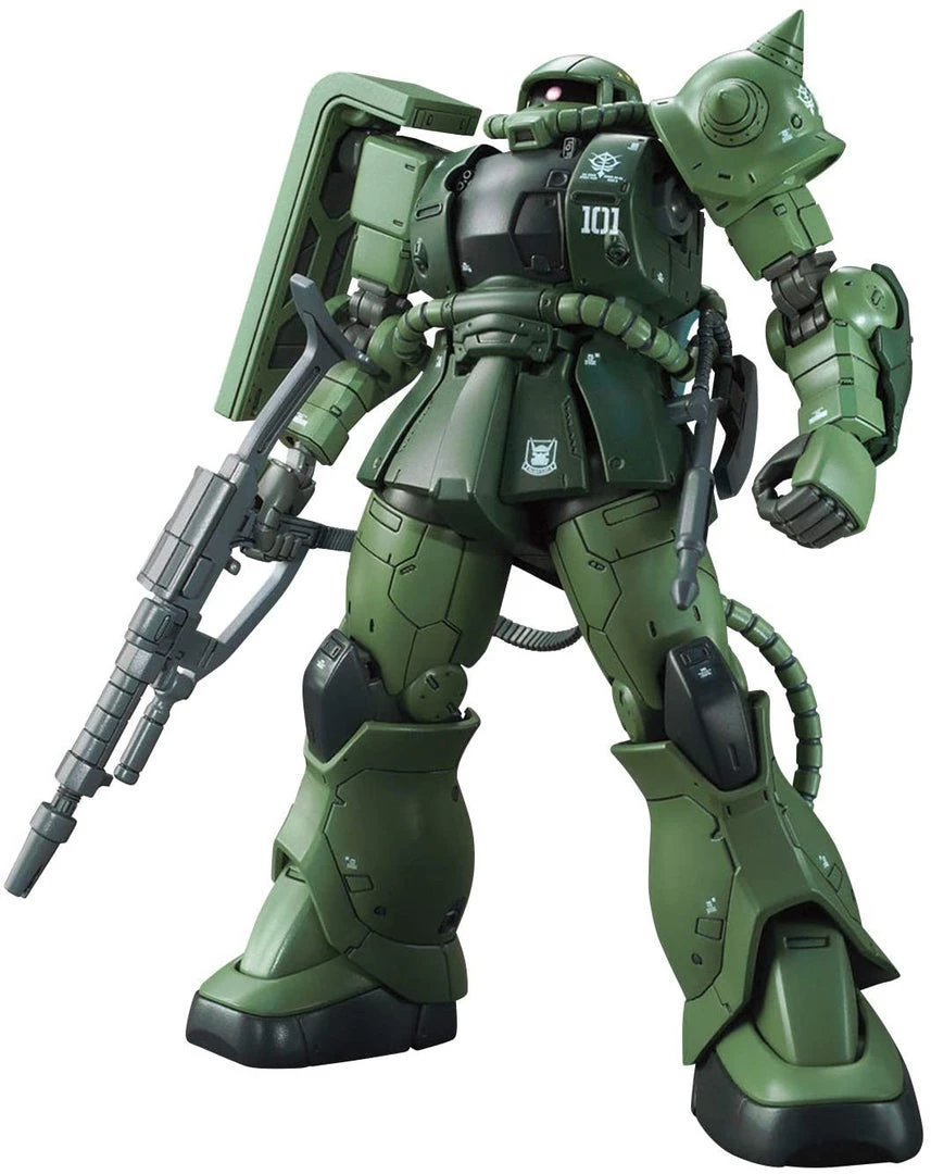 Bandai Japan Bandai Hobby Gundam The Origin - #025 MS-06C-6/R6 Zaku II Type C-6/R6 1/144 HG Model Kit 1 Bandai Japan Bandai Hobby Gundam The Origin - #025 MS-06C-6/R6 Zaku II Type C-6/R6 1/144 HG Model Kit