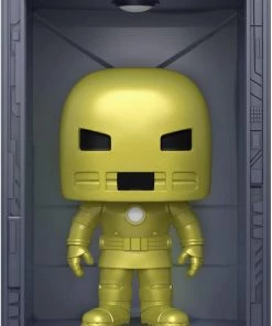 Funko Pop! Deluxe: Marvel Hall Of Armor - Iron Man (Model 1 Golden Armor)