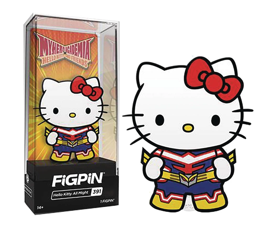 CMD Collectibles FiGPiN My Hero Academia X Hello Kitty - All Might Hello Kitty Collectible Enamel Pin 1 CMD Collectibles FiGPiN My Hero Academia X Hello Kitty - All Might Hello Kitty Collectible Enamel Pin