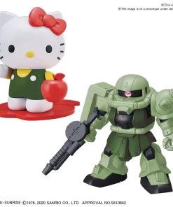 Bandai Japan Bandai Spirits Hello Kitty X Zaku II Gundam SD-EX Standard Model Kit
