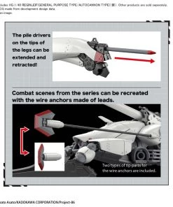 Bandai Japan Bandai Hobby Eighty-Six - Reginleif Raiden/Theo Use (General Purpose AC Type) 1/48 Model Kit