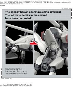 Bandai Japan Bandai Hobby Eighty-Six - Reginleif Raiden/Theo Use (General Purpose AC Type) 1/48 Model Kit