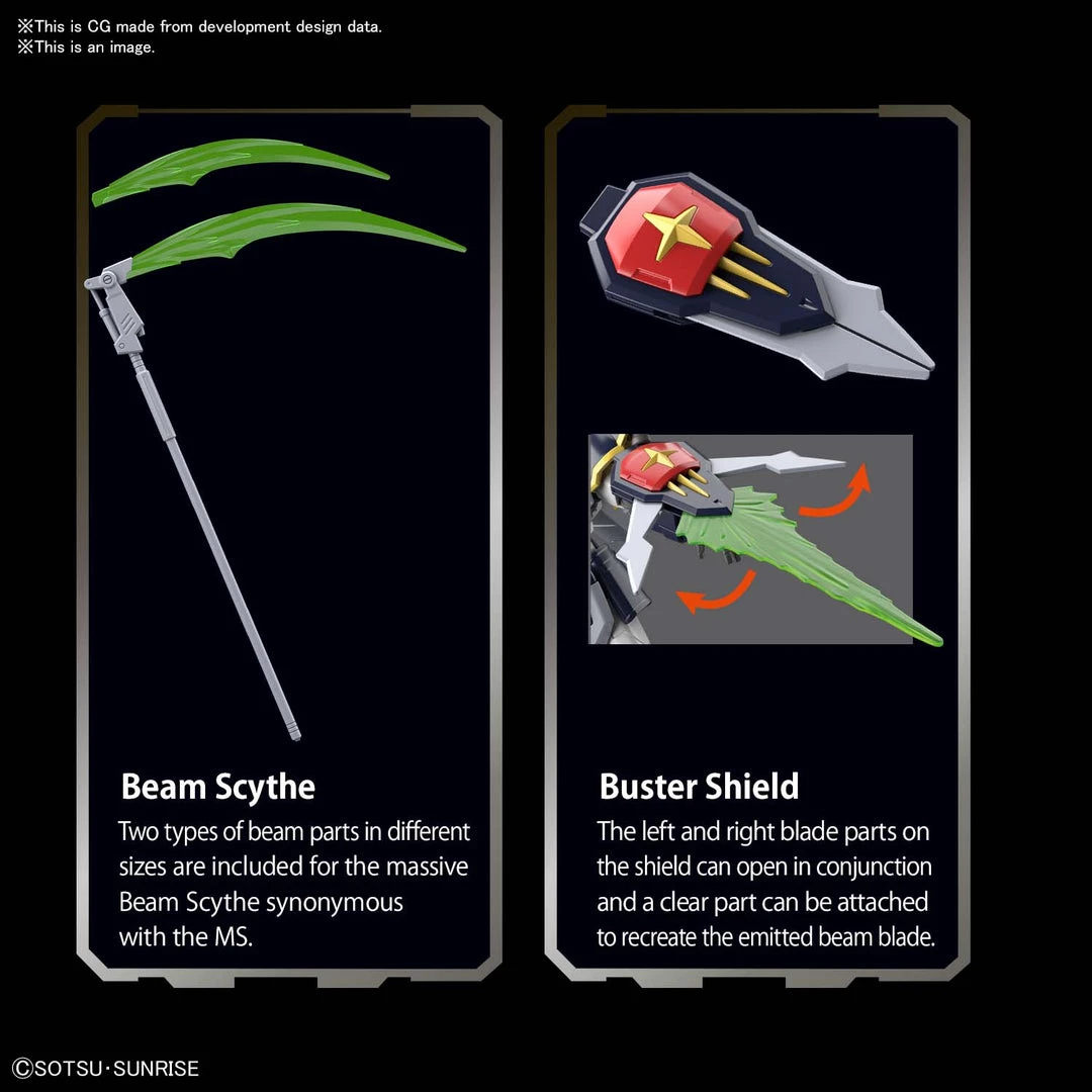 Bandai Japan Bandai Spirits Gundam Wing - #239 Deathscythe 1/144 HG Model Kit 5 Bandai Japan Bandai Spirits Gundam Wing - #239 Deathscythe 1/144 HG Model Kit