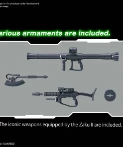 Bandai Japan Bandai Hobby #241 MS-06 Zaku II 1/144 HG Model Kit