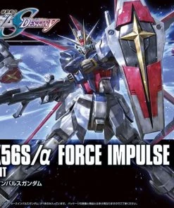 Bandai Japan Bandai Hobby Gundam Seed Destiny - #198 ZGMF-X56S/a Force Impulse Gundam 1/144 HG Model Kit