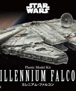 Bandai Japan Gundam Bandai Hobby Star Wars Millennium Falcon 1/350 Miniature Model Kit