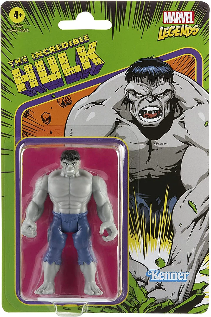 Hasbro Marvel Legends Retro Collection Series 3 - Grey Hulk 1 Hasbro Marvel Legends Retro Collection Series 3 - Grey Hulk