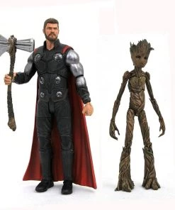 Diamond Select Toys: Marvel Select - Avengers: Infinity War Thor & Groot Action Figure