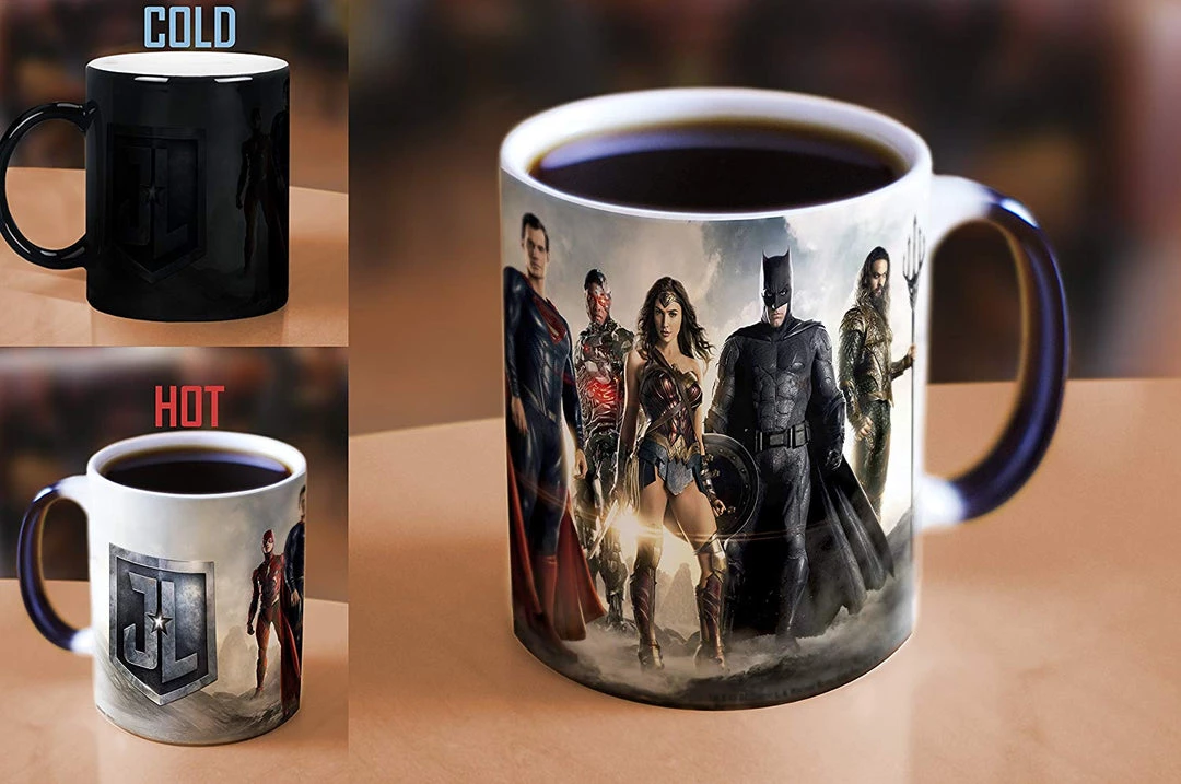 Morphing Mugs DC Comics Justice League Movie (Group) Heat-Sensitive Mug (2017 SDCC Exclusive) 2 Morphing Mugs DC Comics Justice League Movie (Group) Heat-Sensitive Mug (2017 SDCC Exclusive)