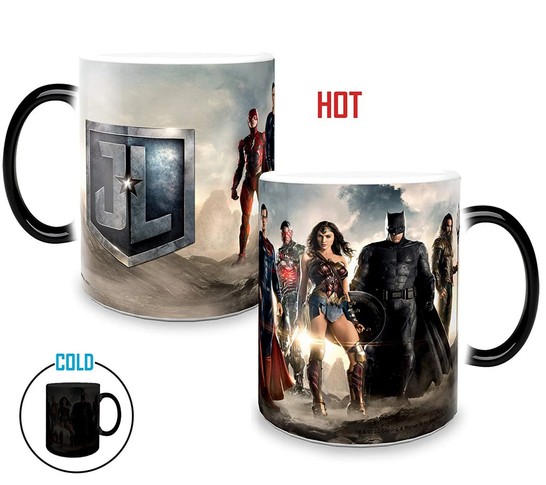 Morphing Mugs DC Comics Justice League Movie (Group) Heat-Sensitive Mug (2017 SDCC Exclusive) 1 Morphing Mugs DC Comics Justice League Movie (Group) Heat-Sensitive Mug (2017 SDCC Exclusive)