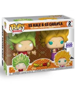 Dragon Ball Z Funko Pop! Animation: Dragon Ball Super - SS Kale & SS Caulifla 2-Pack (Funimation 2020 Exclusive)
