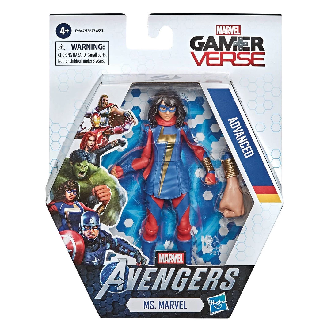 Hasbro Marvel Gamerverse 6-inch Action Figure - Ms. Marvel Kamala Khan 1 Hasbro Marvel Gamerverse 6-inch Action Figure - Ms. Marvel Kamala Khan
