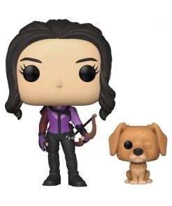 Funko Pop! Marvel: Hawkeye - Kate Bishop With Lucky The Pizza Dog