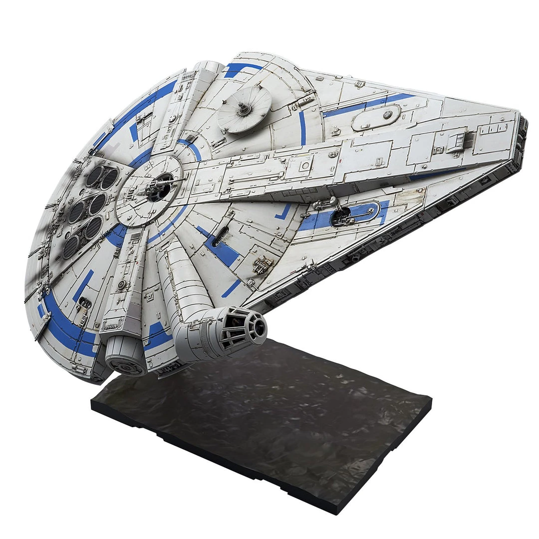 Bandai Japan Gundam Bandai Hobby Star Wars Millennium Falcon (Lando Calrissian Ver.) 1/144 Plastic Model Kit 1 Bandai Japan Gundam Bandai Hobby Star Wars Millennium Falcon (Lando Calrissian Ver.) 1/144 Plastic Model Kit