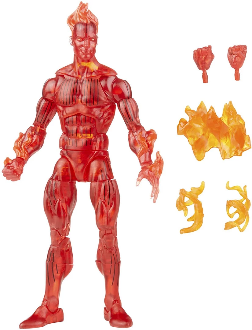 Hasbro Marvel Legends Fantastic Four Vintage Collection - Human Torch 2 Hasbro Marvel Legends Fantastic Four Vintage Collection - Human Torch