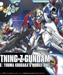 Bandai Japan Bandai Hobby Gundam Build Fighters Try - #40 Lightning Z Gundam 1/144 HG Model Kit