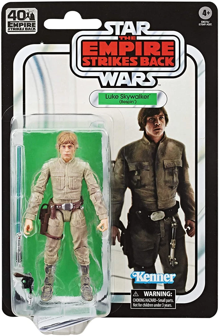 Hasbro Star Wars Black Series 40th Anniversary 6-Inch Luke Skywalker Bespin (Ep. V) Action Figure 1 Hasbro Star Wars Black Series 40th Anniversary 6-Inch Luke Skywalker Bespin (Ep. V) Action Figure