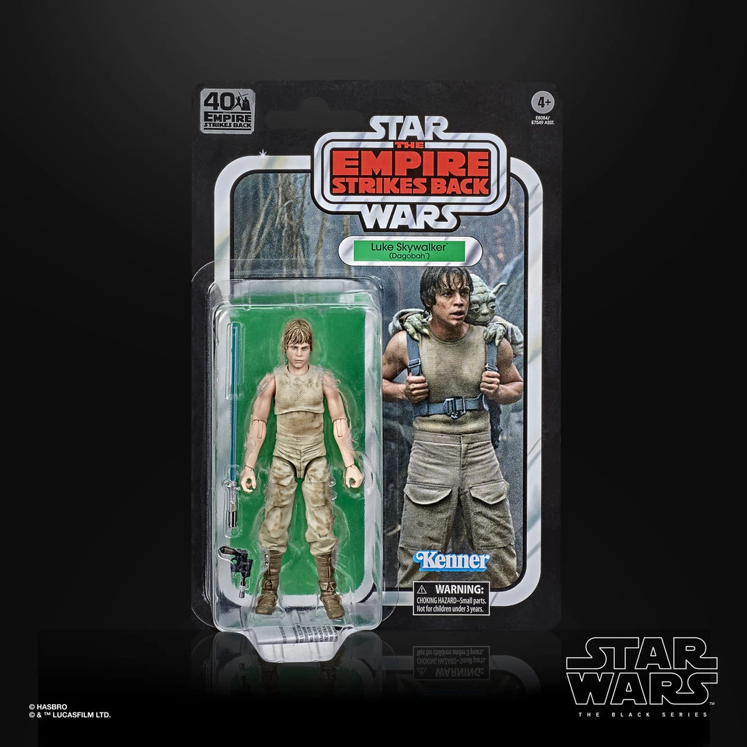 Hasbro Star Wars Black Series 40th Anniversary 6-Inch Degobah Luke Skywalker (Ep. V) Action Figure 2 Hasbro Star Wars Black Series 40th Anniversary 6-Inch Degobah Luke Skywalker (Ep. V) Action Figure