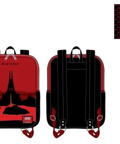 Loungefly Star Wars Lands - Mustafar Square Mini Backpack