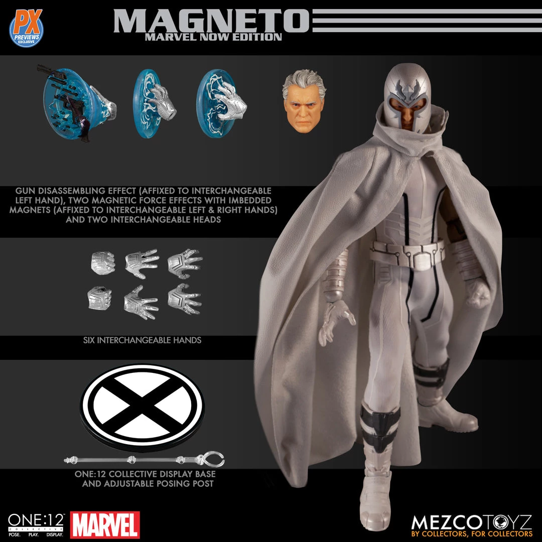 Mezco One12 Collective Marvel - Magneto (Marvel NOW! Edition) 2 Mezco One12 Collective Marvel - Magneto (Marvel NOW! Edition)