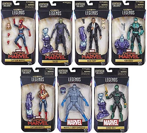 Hasbro Marvel Legends Captain Marve Kree Sentry Build-A-Figure Collection (Set Of 7) 1 Hasbro Marvel Legends Captain Marve Kree Sentry Build-A-Figure Collection (Set Of 7)