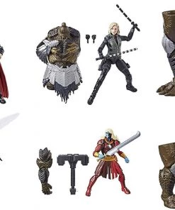 Hasbro Marvel Legends Avengers Cull Obsidian Build-A-Figure Collection (Set Of 6)