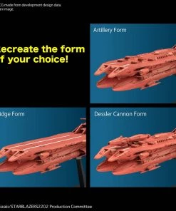 Bandai Japan Gundam Bandai Hobby Mecha Collection: Yamato 2205 - Deusula The 3rd Model Kit