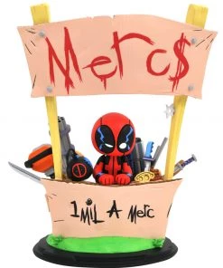 Diamond Select Toys Marvel Animated Deadpool "Mercs For Hire" Mini-Statue