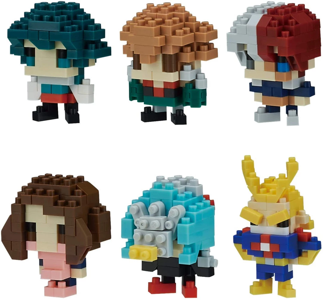 Nanoblock Mininano Collection: My Hero Academia Vol. 1 (Set Of 6) 1 Nanoblock Mininano Collection: My Hero Academia Vol. 1 (Set Of 6)