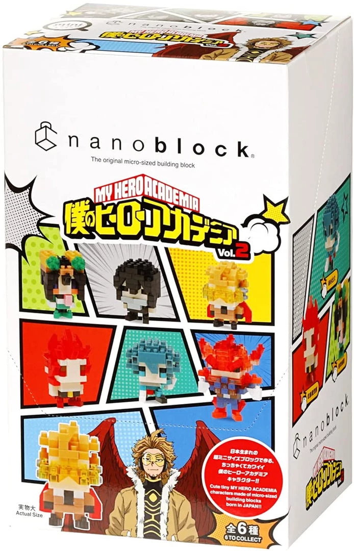 Nanoblock Mininano Collection: My Hero Academia Vol. 2 (Set Of 6) 2 Nanoblock Mininano Collection: My Hero Academia Vol. 2 (Set Of 6)
