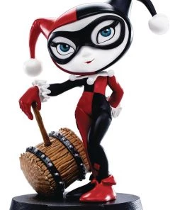Iron Studios DC Comics MiniCo Vinyl Statue - Harley Quinn (Comic Ver.)