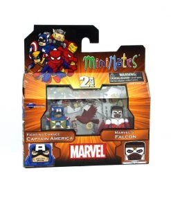 Diamond Select Toys Marvel Minimates Wave 18 - Captain America And Falcon