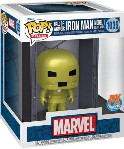 Funko Pop! Deluxe: Marvel Hall Of Armor - Iron Man (Model 1 Golden Armor)