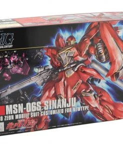 Bandai Japan Bandai Hobby Mobile Suit Gundam- #116 MSN-06S Sinanju 1/144 HG Model Kit