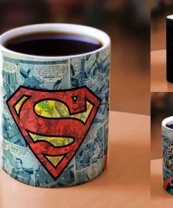 Morphing Mugs DC Comics "Superman Retro Logo" 11-oz. Heat Sensitive Mug