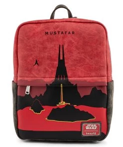 Loungefly Star Wars Lands - Mustafar Square Mini Backpack