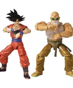 Bandai America Bandai Dragon Ball Stars - Mutenroshi & Goku 6.5 Inch Action Figure Set (2021 SDCC Exclusive)
