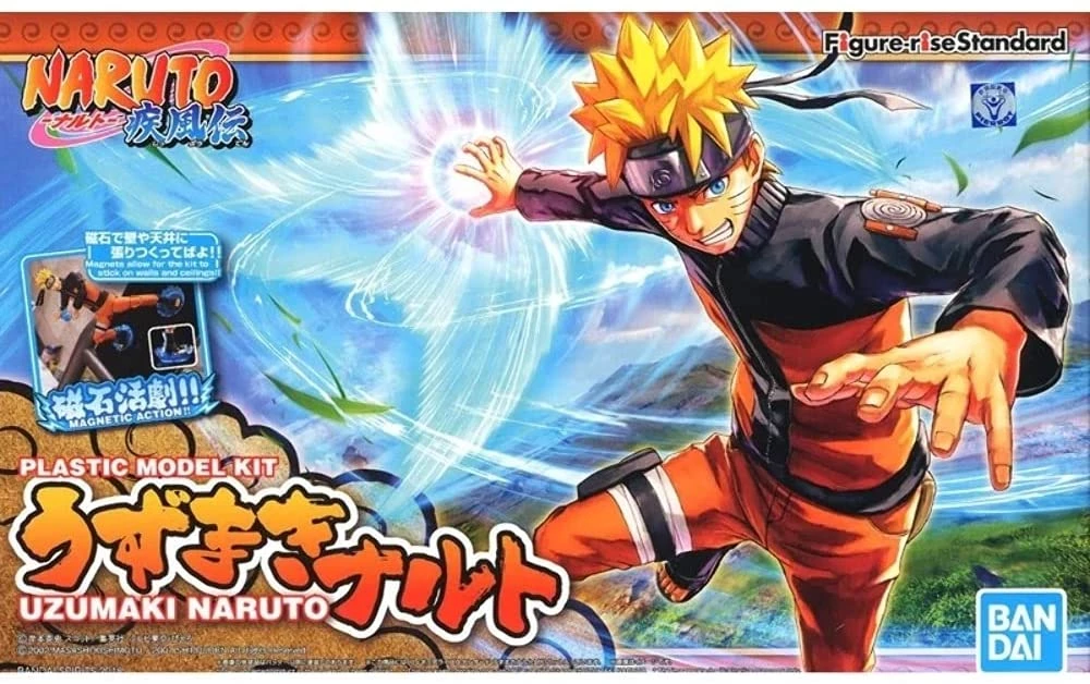 Bandai Japan Bandai Spirits Naruto Shippuden - Naruto Uzumaki Figure-Rise Standard Model Kit 2 Bandai Japan Bandai Spirits Naruto Shippuden - Naruto Uzumaki Figure-Rise Standard Model Kit