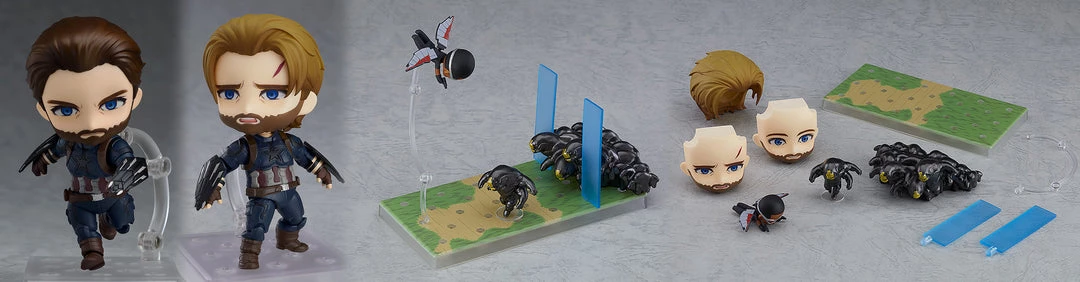 Good Smile Marvel: Avengers Infinity War - Captain America Nendoroid (DX Ver.) 2 Good Smile Marvel: Avengers Infinity War - Captain America Nendoroid (DX Ver.)