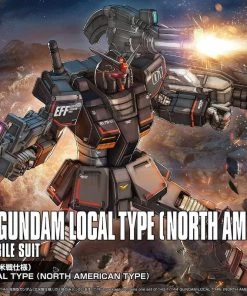 Bandai Japan Bandai Hobby Gundam The Origin - #017 RX-78-01(N) Gundam Local Type (North American Front) 1/144 HG Model Kit