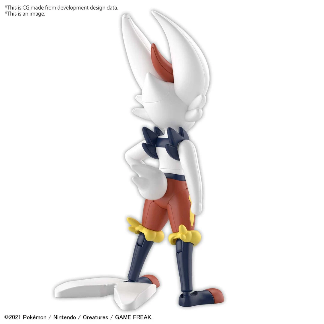 Bandai Japan Bandai Spirits Pokemon - Cinderace Model Kit Gundam 2 Bandai Japan Bandai Spirits Pokemon - Cinderace Model Kit Gundam